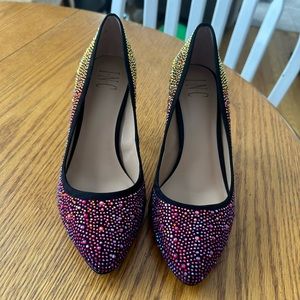 Stunning sequin heels